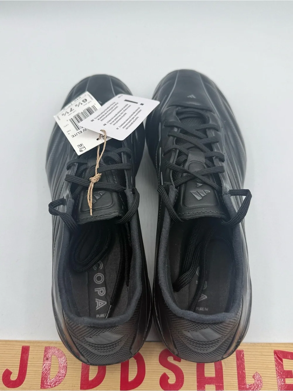 Adidas Copa Pure IV Elite FG Black Soccer Cleats JQ0399 Men’s Sz 6.5 Women’s 7.5